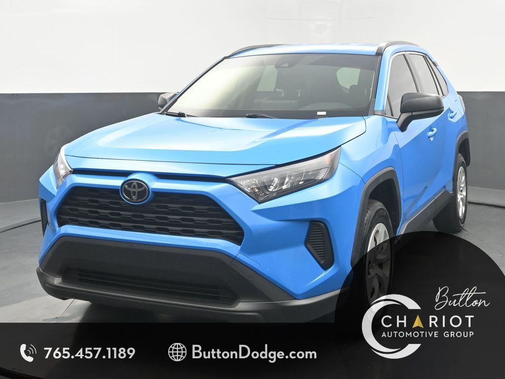 Blue 2019 Toyota RAV4 SUV / Crossover All-Wheel Drive 8-Speed Automatic