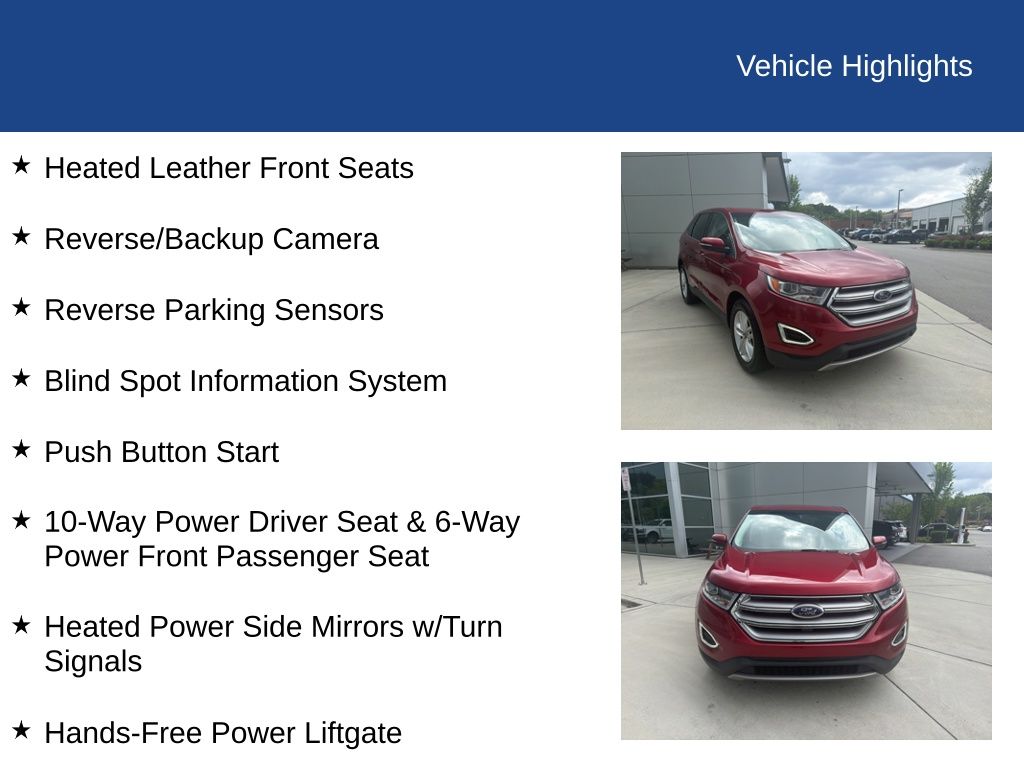 2016 Ford Edge SEL