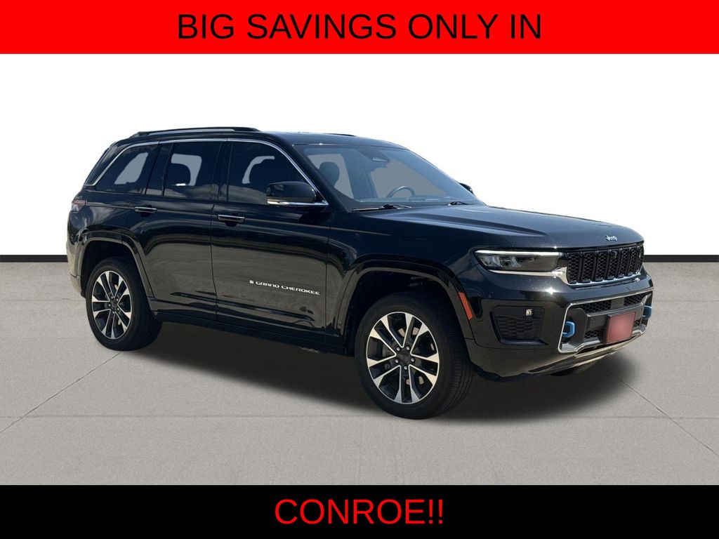 2024 Jeep Grand Cherokee Overland 4xe Black at DeMontrond Gulf Freeway