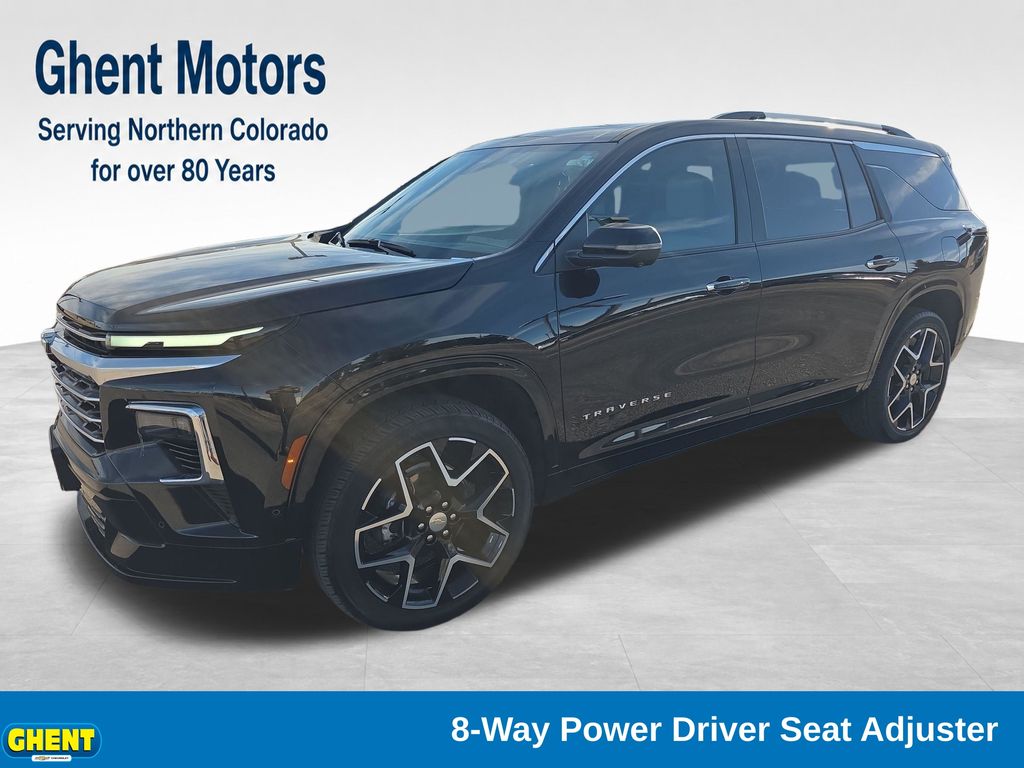 Mosaic Black Metallic 2025 Chevrolet Traverse High Country AWD SUV / Crossover Four-Wheel Drive 8-Speed Automatic