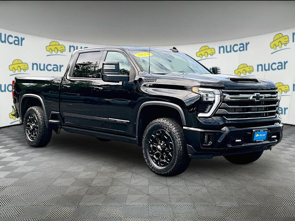 Black 2024 Chevrolet Silverado 2500HD Pickup Truck Four-Wheel Drive Automatic