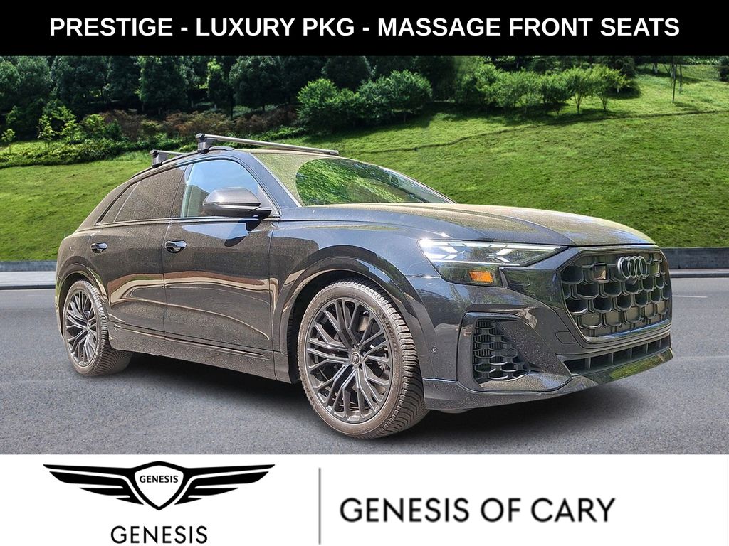 Mythos Black Metallic 2024 Audi SQ8 4.0T quattro Prestige SUV / Crossover All-Wheel Drive 8-Speed Automatic