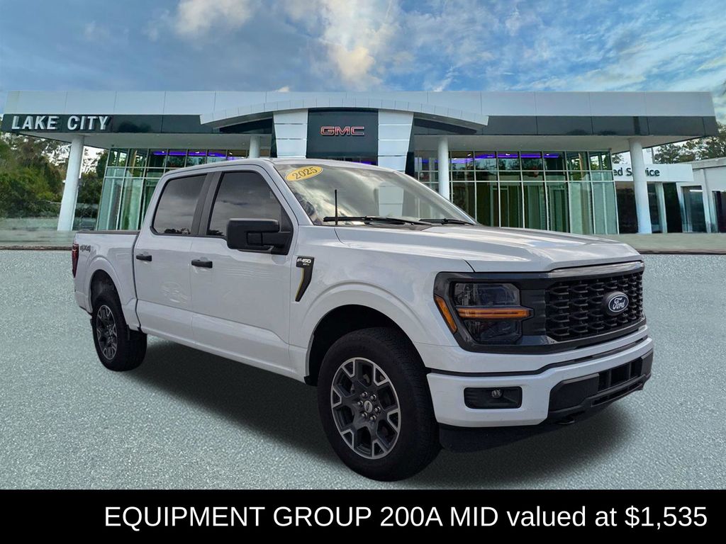 Oxford White 2025 Ford F-150 Pickup Truck Four-Wheel Drive Automatic