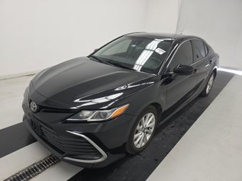 Midnight Black Metallic 2021 Toyota Camry Sedan Front-Wheel Drive 8-Speed Automatic
