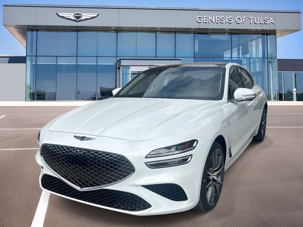 Uyuni White 2026 Genesis G70 2.5T Prestige RWD Sedan Rear-Wheel Drive 8-Speed Automatic
