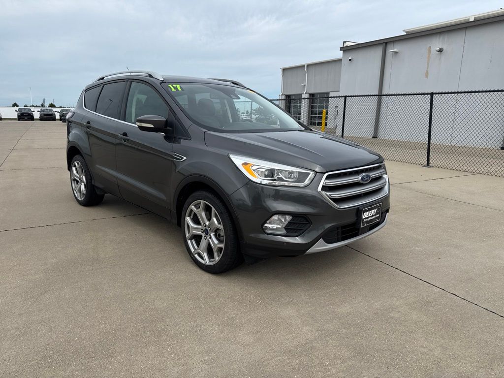 Gray (Magnetic) 2017 Ford Escape SUV / Crossover All-Wheel Drive 6-Speed Automatic