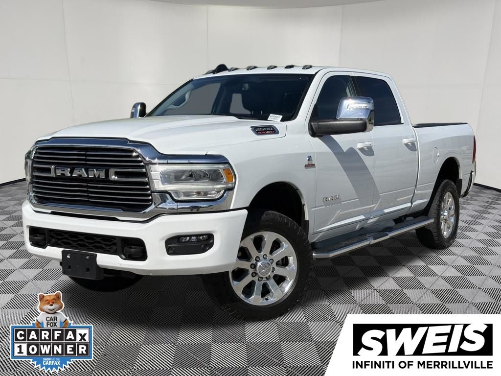 Bright White Clearcoat 2023 RAM 3500 Pickup Truck Four-Wheel Drive 6-Speed Automatic