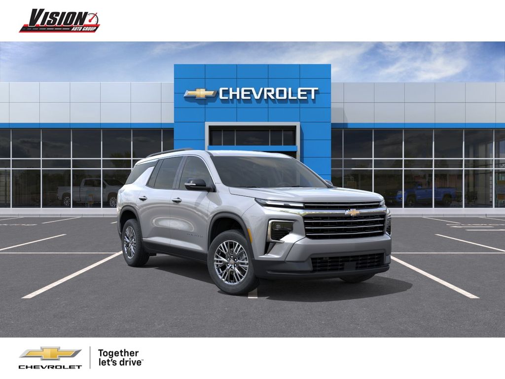 Sterling Gray Metallic 2026 Chevrolet Traverse SUV / Crossover Four-Wheel Drive 8-Speed Automatic