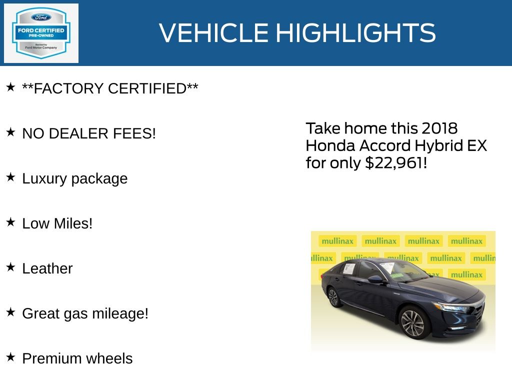 Certified Used 2018 Blue Honda EX image 11