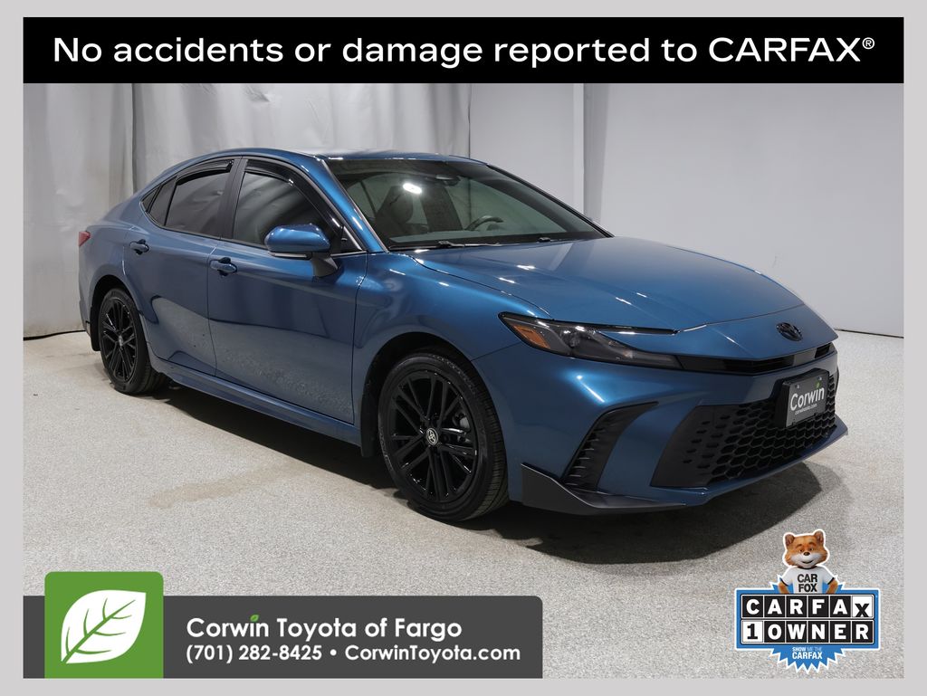 Ocean Gem 2025 Toyota Camry SE AWD Sedan All-Wheel Drive Continuously Variable Transmission