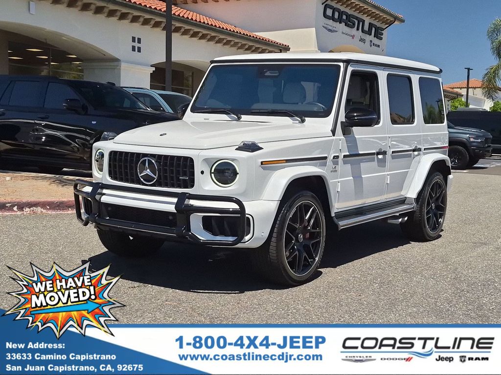 MANUFAKTUR Moonlight Whit 2025 Mercedes-Benz G-Class SUV / Crossover All-Wheel Drive 9-Speed Automatic