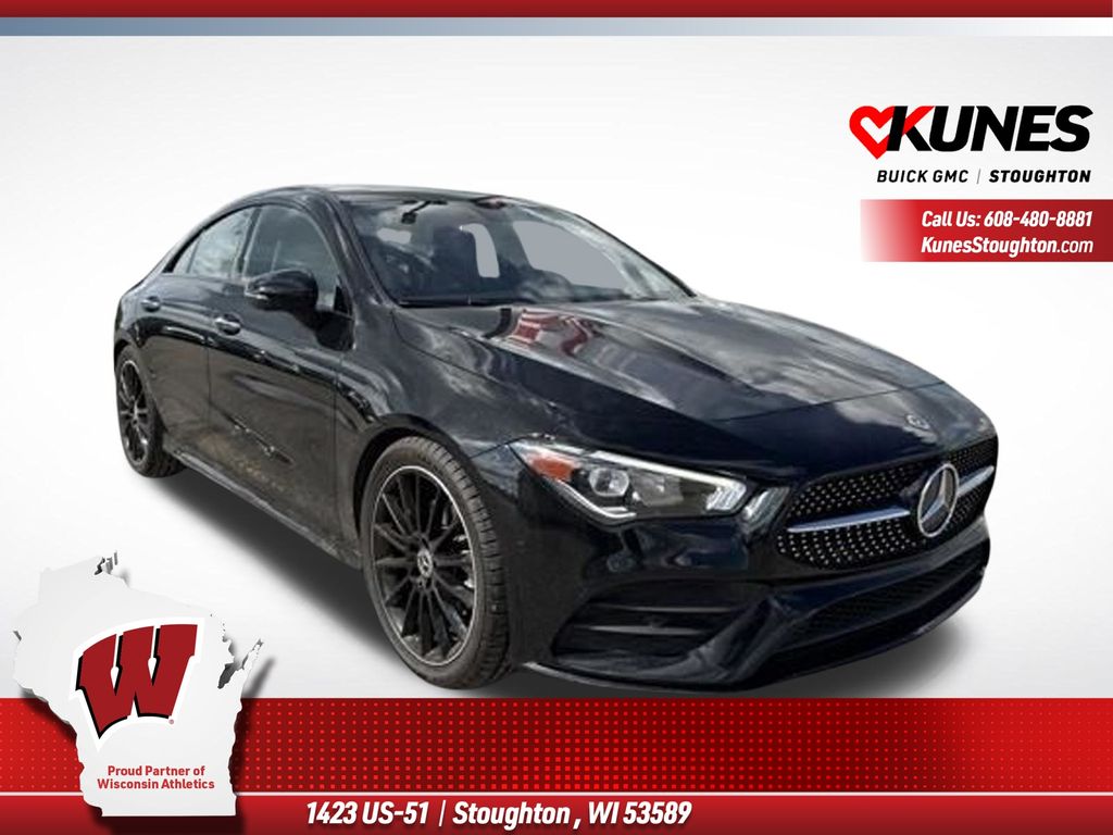 Black 2023 Mercedes-Benz CLA Coupe Front-Wheel Drive 7-Speed Automatic