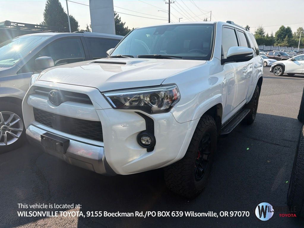 White 2022 Toyota 4Runner SUV / Crossover Four-Wheel Drive 5-Speed Automatic