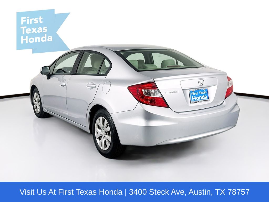 Used Car 2012 Honda Civic  Lx For Sale Under $12,000 In Austin, Texas