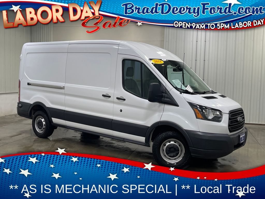 2018 Ford Transit Cargo 250 3dr LWB Medium Roof Cargo Van with Sliding Passenger Side Door