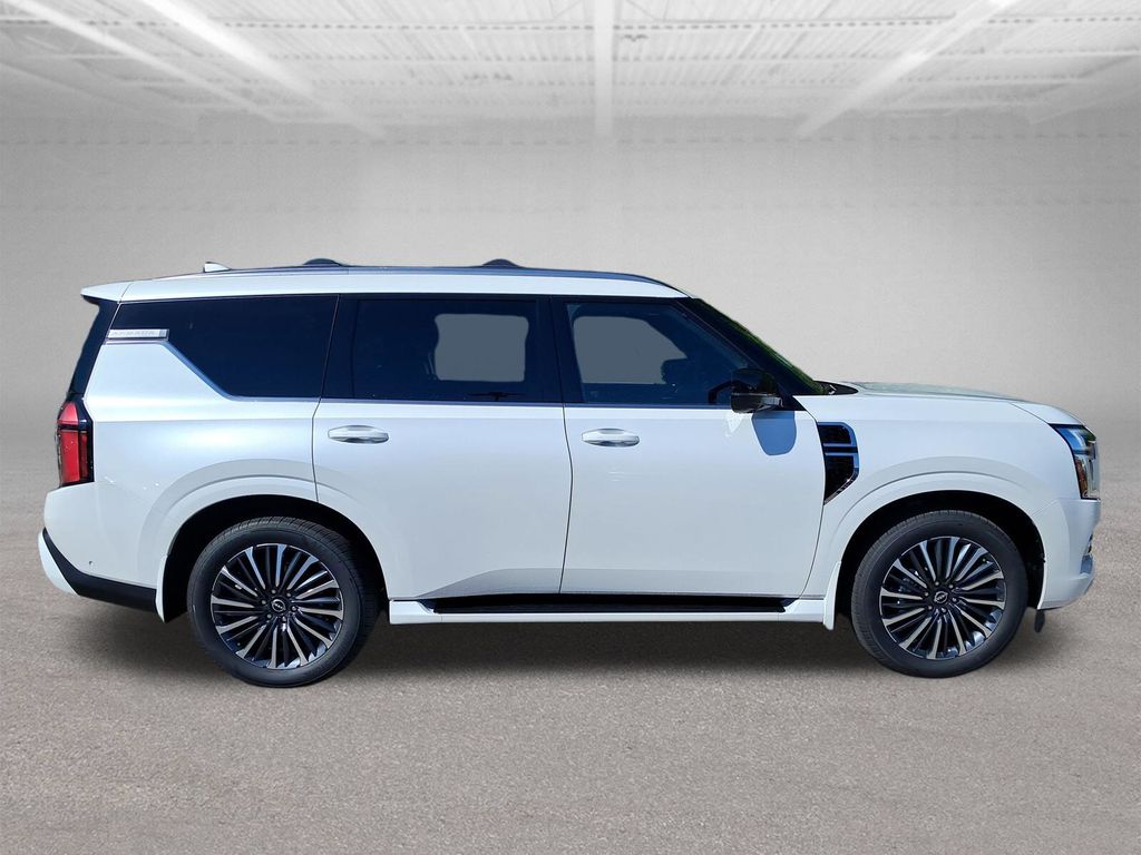2026 Nissan Armada Platinum Reserve White at John Sisson Motors