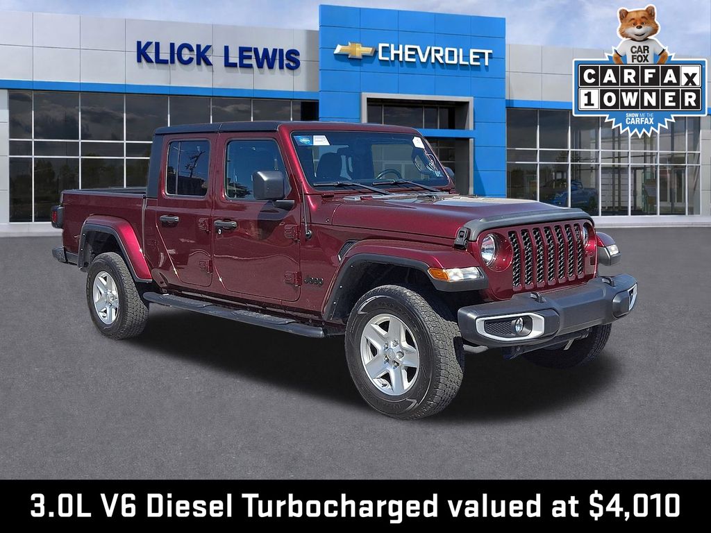 2022 Jeep Gladiator Sport Red at South Hills CDJR
