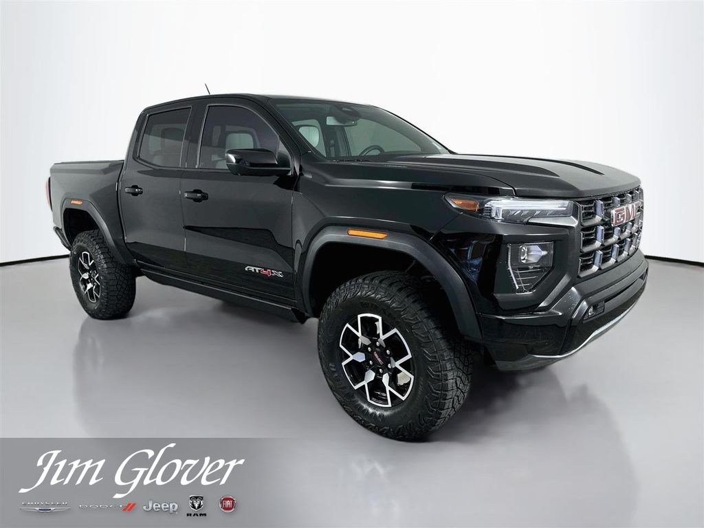 Onyx Black 2024 GMC Canyon Pickup Truck Four-Wheel Drive 8-Speed Automatic