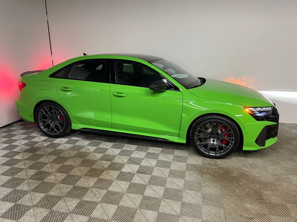 Green 2026 Audi RS 3 Sedan All-Wheel Drive 7-Speed Automatic