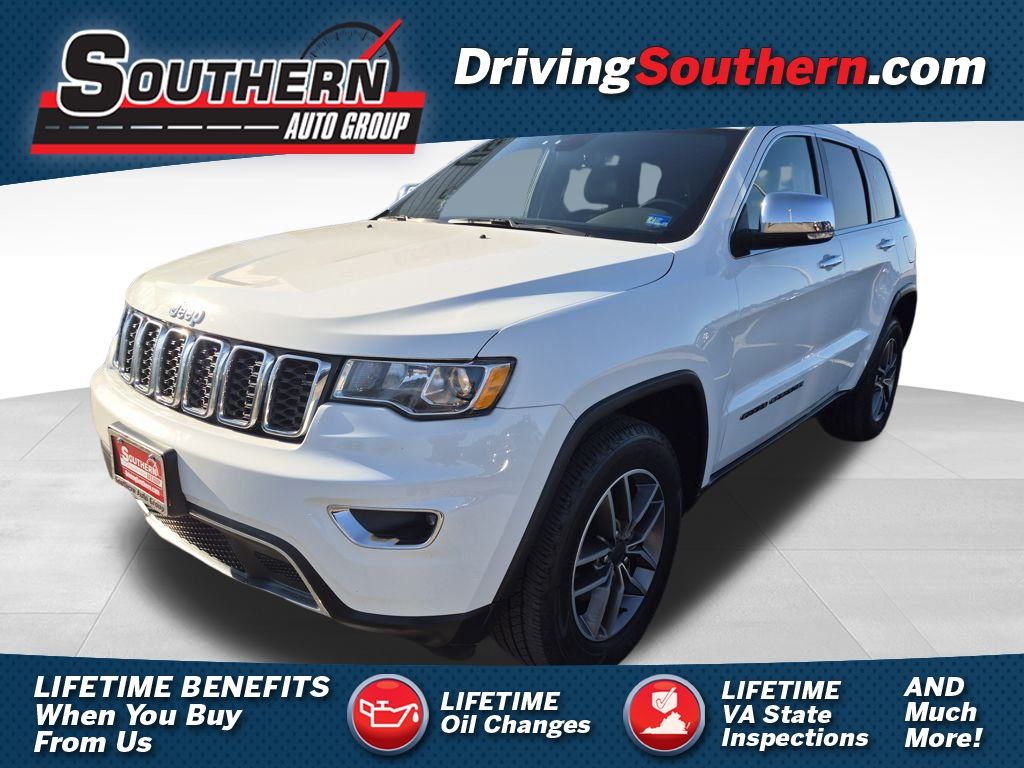 Bright White Clearcoat 2020 Jeep Grand Cherokee Limited 4WD SUV / Crossover Four-Wheel Drive 8-Speed Automatic
