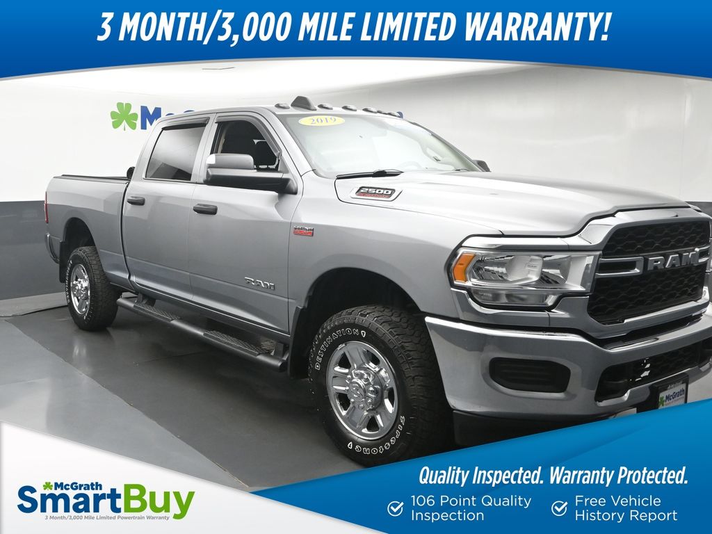 Billet Silver Metallic Clearcoat 2019 RAM 2500 Pickup Truck Four-Wheel Drive 8-Speed Automatic