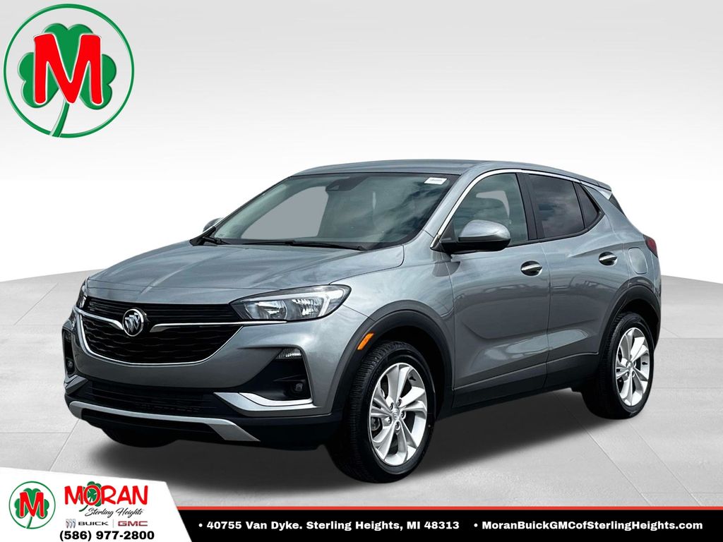 Gray Metallic 2023 Buick Encore GX SUV / Crossover Front-Wheel Drive Continuously Variable Transmission