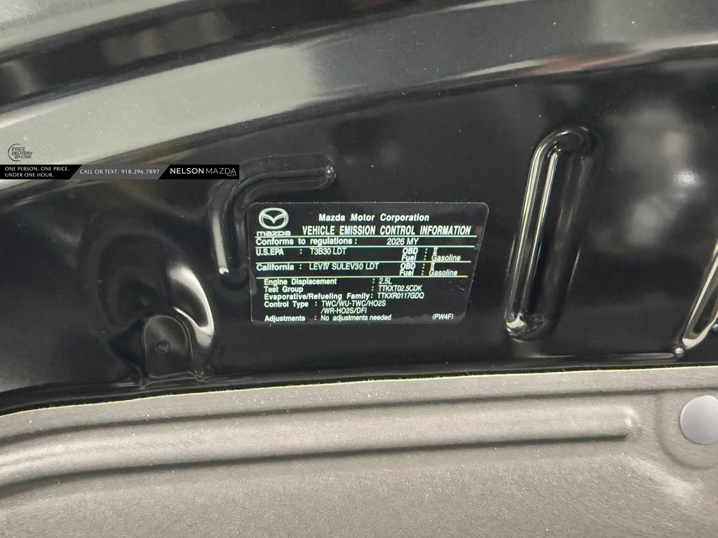 New 2026 Black Mazda 2.5 S Premium image 53