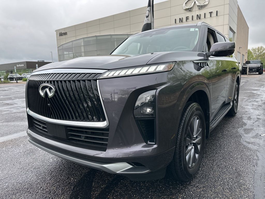 Anthracite Gray 2026 INFINITI QX80 Pure 4WD SUV / Crossover All-Wheel Drive 9-Speed Automatic