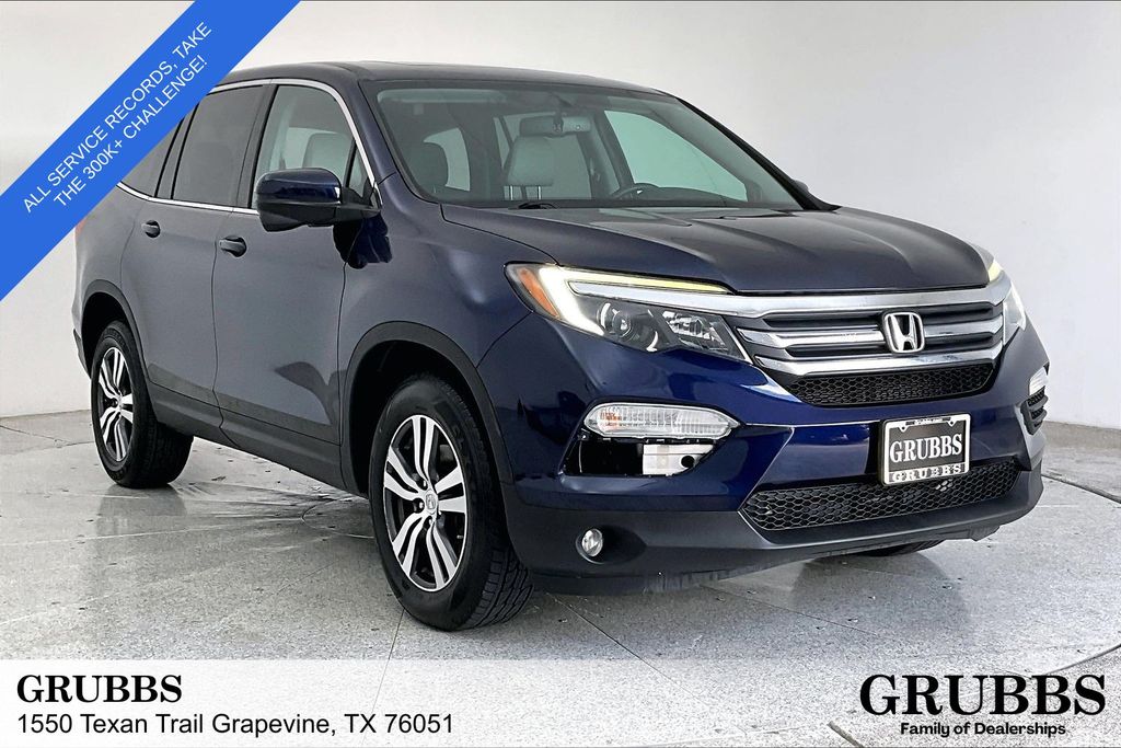 Gray (Steel Sapphire Metallic) 2018 Honda Pilot SUV / Crossover All-Wheel Drive 6-Speed Automatic