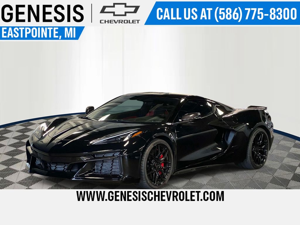 Black 2023 Chevrolet Corvette Z06 3LZ Coupe RWD Coupe Rear-Wheel Drive 8-Speed Dual Clutch