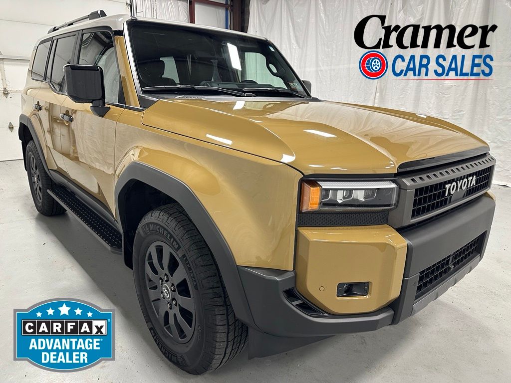 Trail Dust/Gray Scape 2025 Toyota Land Cruiser SUV / Crossover Four-Wheel Drive 8-Speed Automatic