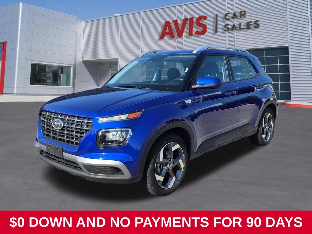 Intense Blue 2025 Hyundai Venue SUV / Crossover Front-Wheel Drive Continuously Variable Transmission