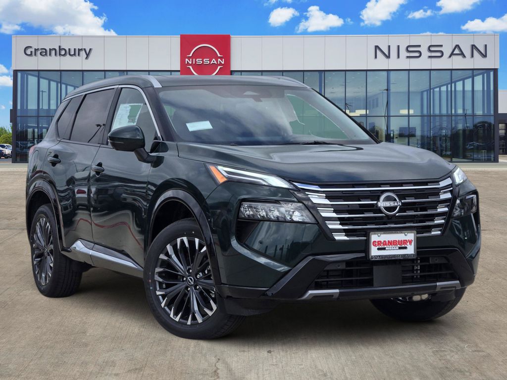 Black (Obsidian Green) 2026 Nissan Rogue SUV / Crossover All-Wheel Drive Continuously Variable Transmission