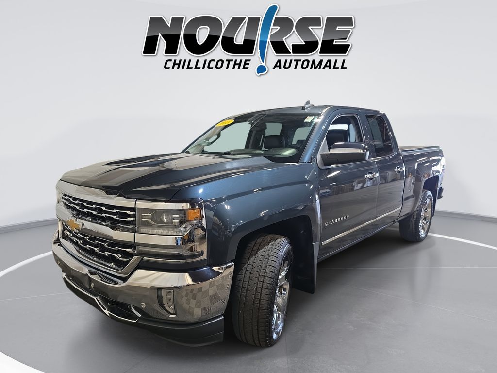 Gray (Graphite Metallic) 2018 Chevrolet Silverado 1500 Pickup Truck Four-Wheel Drive 6-Speed Automatic Overdrive