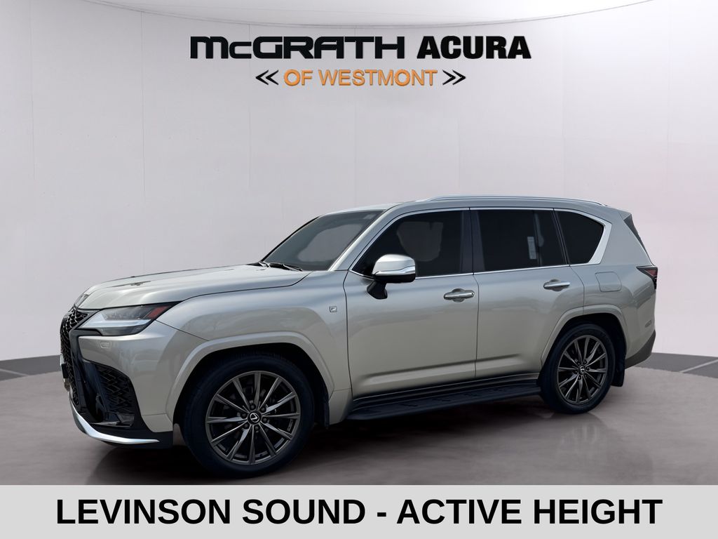 Atomic Silver 2024 Lexus LX 600 F Sport Handling AWD SUV / Crossover All-Wheel Drive Automatic