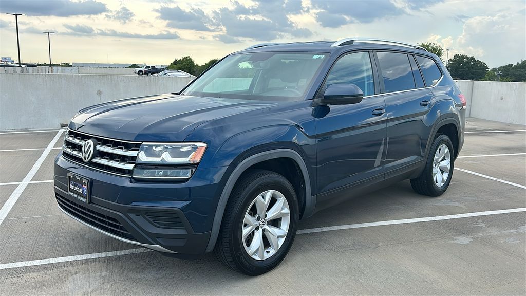 2019 Volkswagen Atlas 2.0T S Blue at Community Honda