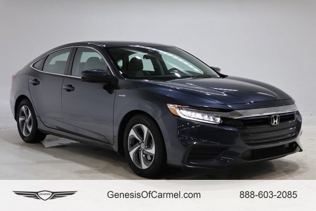 Gray (Modern Steel Metallic) 2019 Honda Insight Sedan Front-Wheel Drive Continuously Variable Transmission