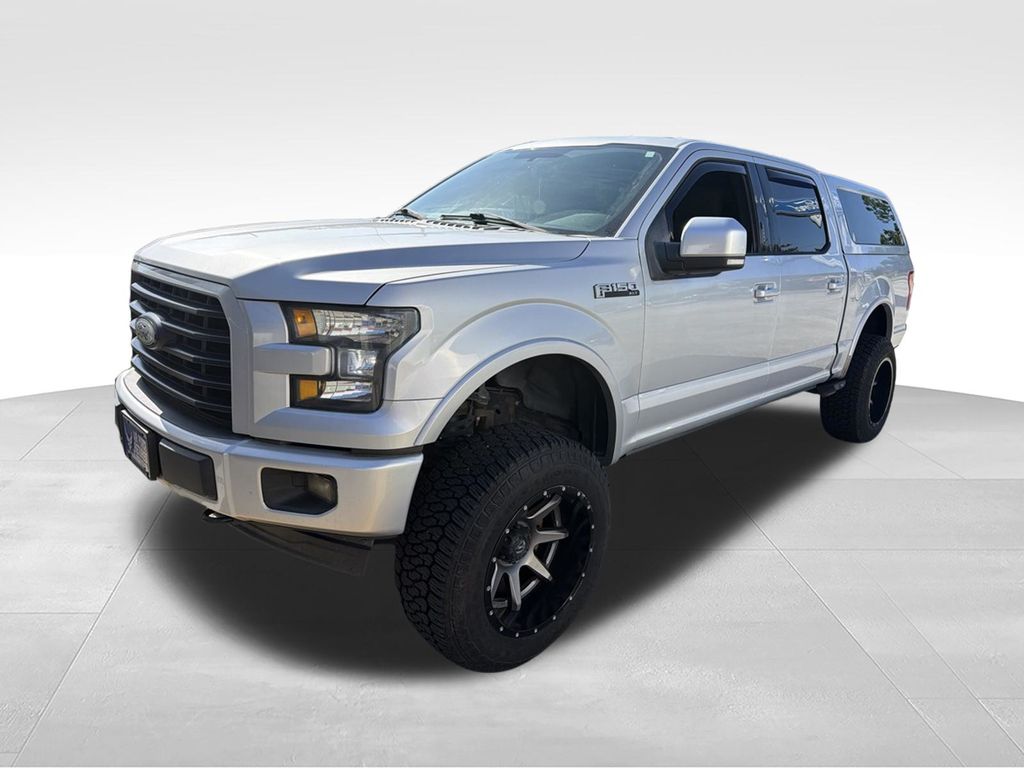 Ingot Silver 2017 Ford F-150 Pickup Truck Four-Wheel Drive 6-Speed Automatic