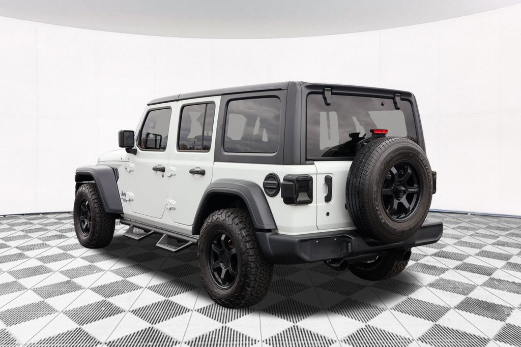 2018 Jeep Wrangler Unlimited Sport S 10