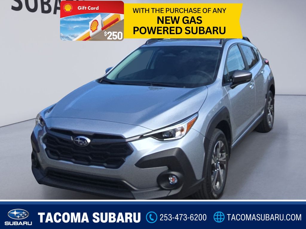 Ice Silver Metallic 2026 Subaru Crosstrek Premium AWD SUV / Crossover All-Wheel Drive Continuously Variable Transmission