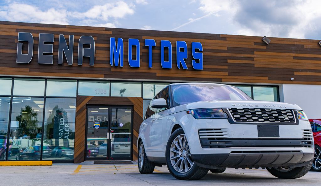 2018 Land Rover Range Rover 3.0L V6 Supercharged HSE White at Genesis of Spring