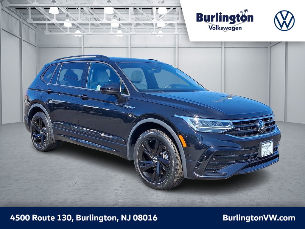 Deep Black Pearl 2023 Volkswagen Tiguan SUV / Crossover All-Wheel Drive 8-Speed Automatic