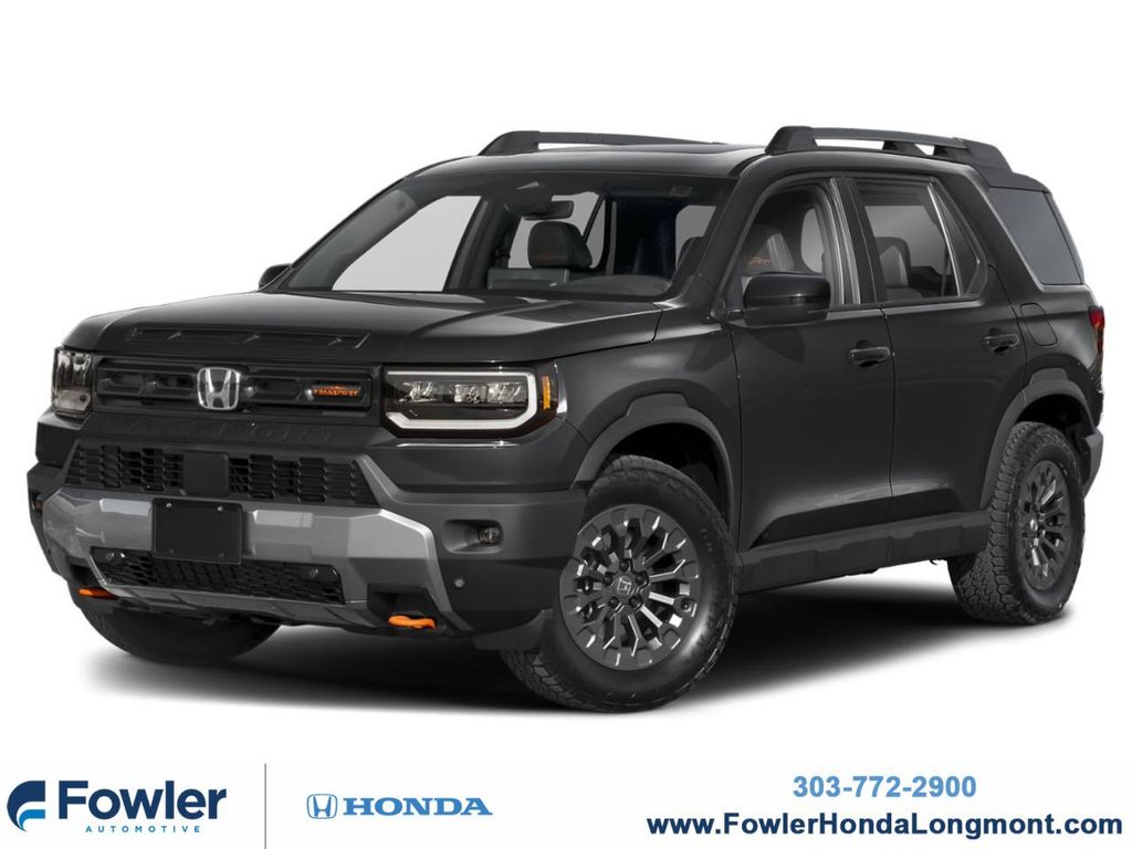 Crystal Black Pearl 2026 Honda Passport TrailSport AWD SUV / Crossover All-Wheel Drive Automatic