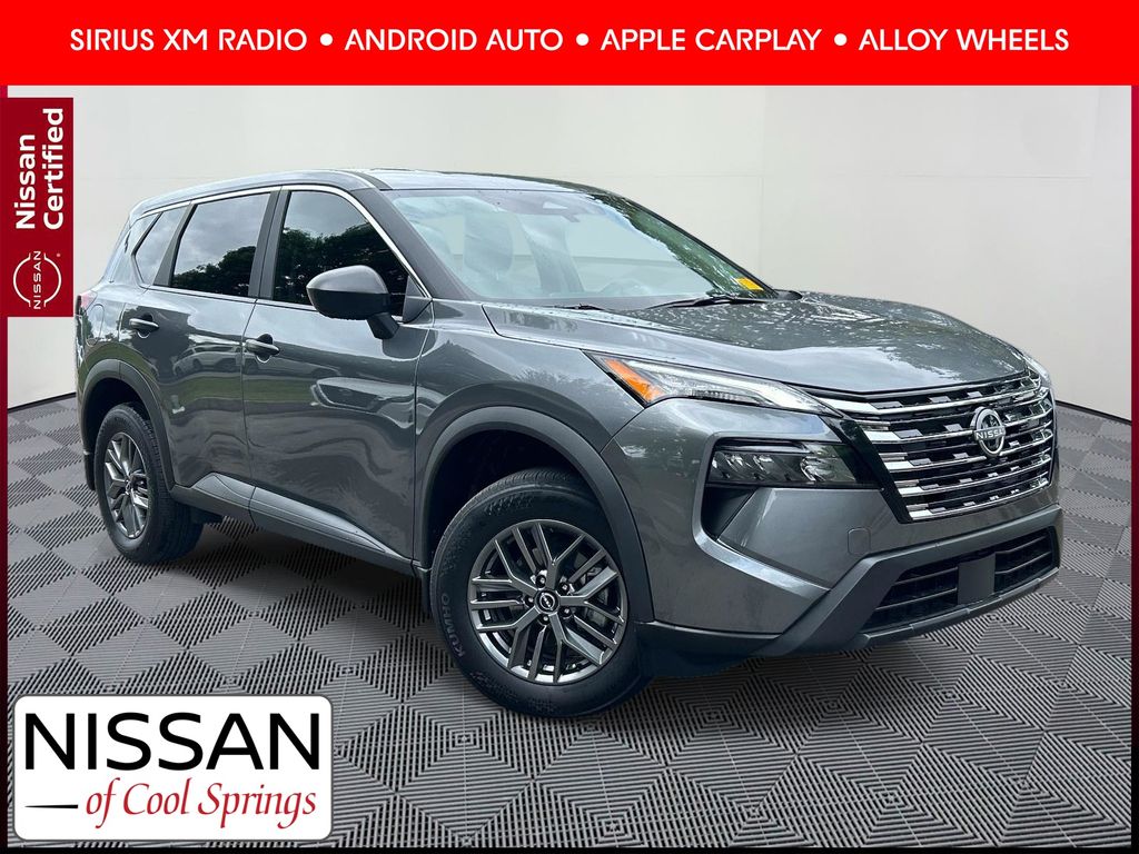 Gray (Gun Metallic) 2025 Nissan Rogue SUV / Crossover Front-Wheel Drive Continuously Variable Transmission