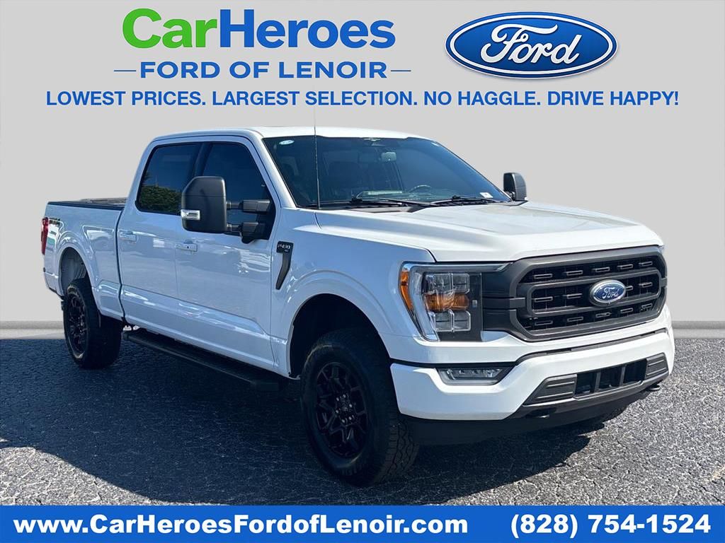 Oxford White 2023 Ford F-150 Pickup Truck Four-Wheel Drive Automatic