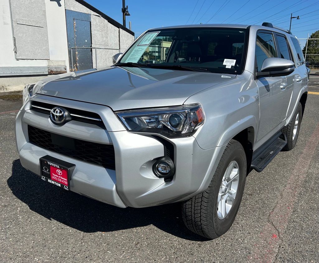 Classic Silver Metallic 2023 Toyota 4Runner SUV / Crossover Four-Wheel Drive 5-Speed Automatic