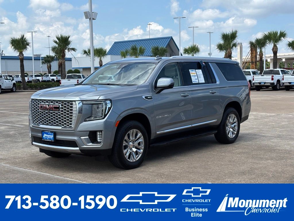2023 GMC Yukon XL Denali Silver at Monument Chevrolet