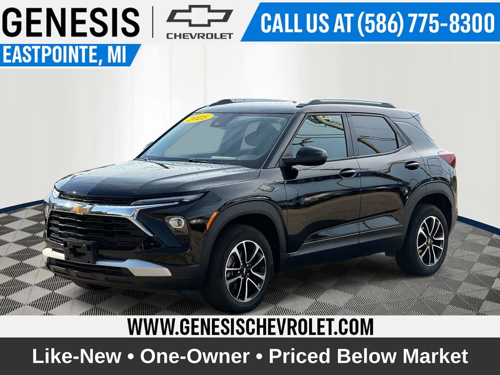 Mosaic Black Metallic 2025 Chevrolet Trailblazer SUV / Crossover Four-Wheel Drive 9-Speed Automatic
