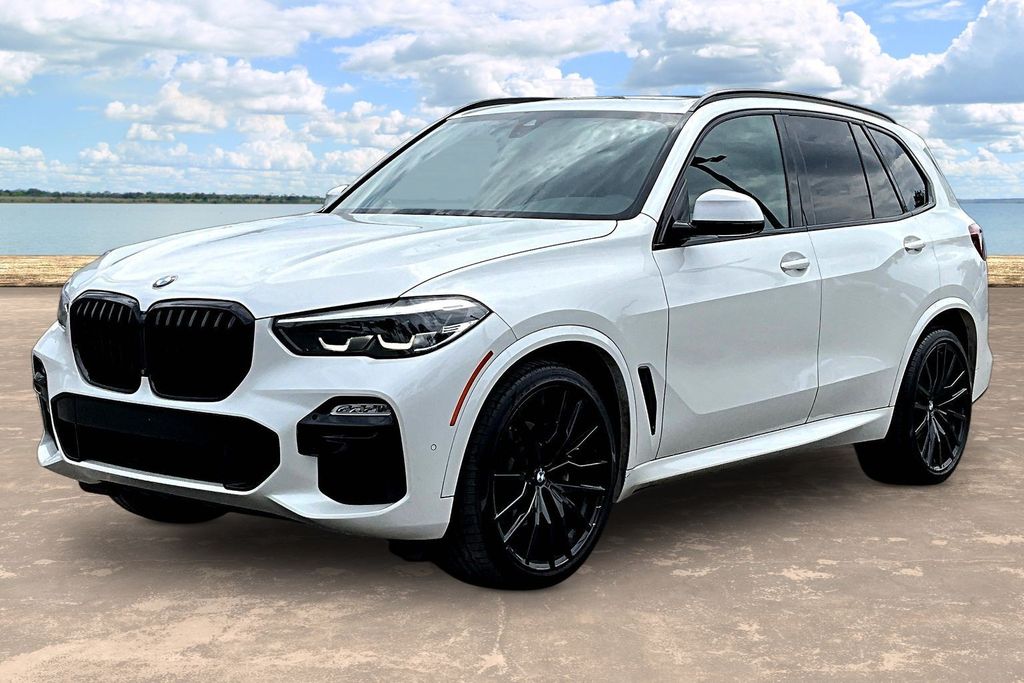 Mineral White Metallic 2020 BMW X5 SUV / Crossover Rear-Wheel Drive 8-Speed Automatic