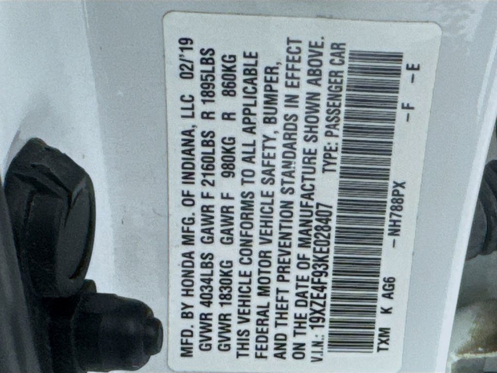 Used Car 2019 Honda Insight  Touring For Sale Under $20,000 In Austin, Texas